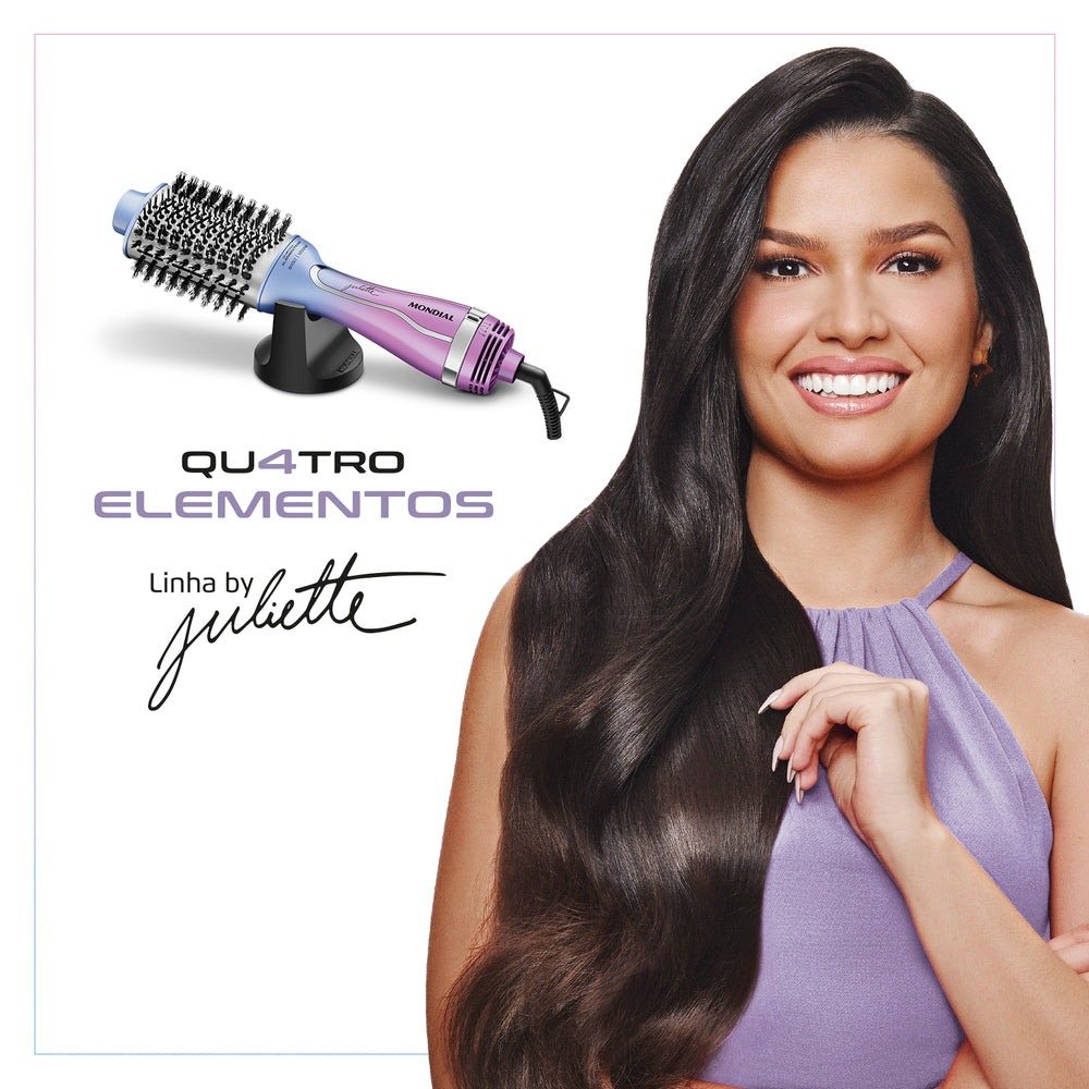 Escova Secadora Mondial By Juliette 1200w Es-ju-03 Bivolt Escova Secadora Mondial By Juliette 1200w Es-ju-03 Bivolt